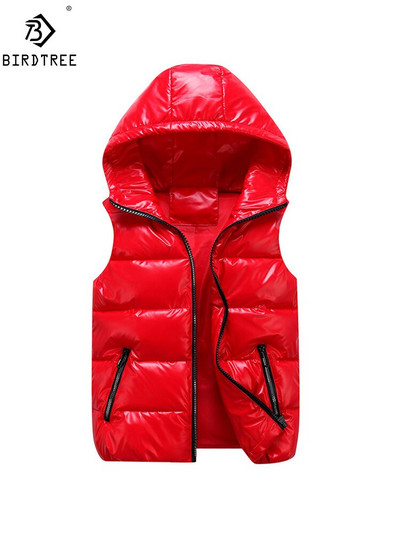 Nova zimska jakna s kapuljačom, ženski prsluk svijetlih boja, debela topla vodootporna jakna s podstavljenom pamukom, kaput bez rukava, ženski prsluk