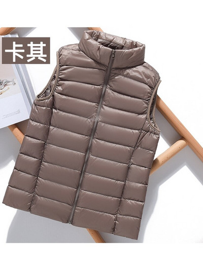 NewBang 9XL 8XL Ženski ultra lagani ženski prsluci bez rukava Tanka jakna Gileta za djevojke Plus lagani topli prsluk otporan na vjetar