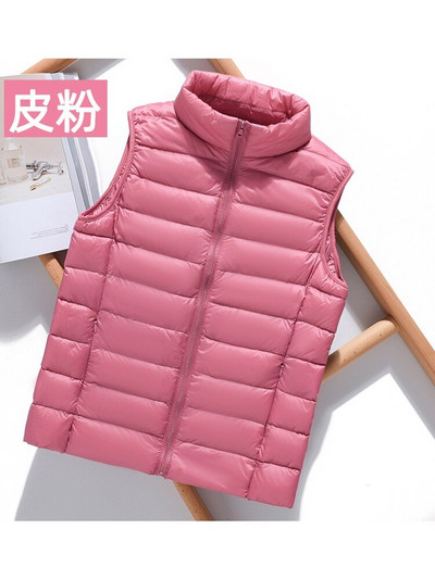 NewBang 9XL 8XL Ženski ultra lagani ženski prsluci bez rukava Tanka jakna Gileta za djevojke Plus lagani topli prsluk otporan na vjetar