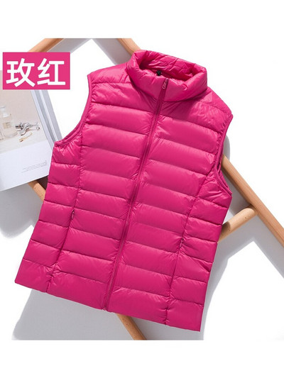 NewBang 9XL 8XL Ženski ultra lagani ženski prsluci bez rukava Tanka jakna Gileta za djevojke Plus lagani topli prsluk otporan na vjetar