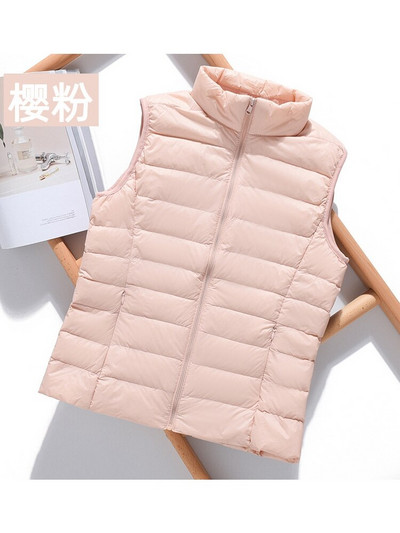 NewBang 9XL 8XL Ženski ultra lagani ženski prsluci bez rukava Tanka jakna Gileta za djevojke Plus lagani topli prsluk otporan na vjetar