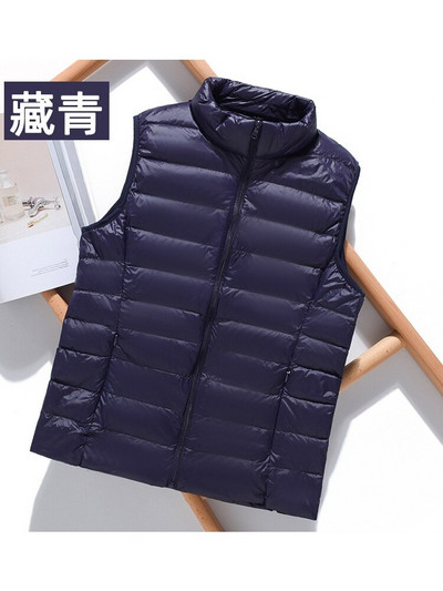 NewBang 9XL 8XL Ženski ultra lagani ženski prsluci bez rukava Tanka jakna Gileta za djevojke Plus lagani topli prsluk otporan na vjetar