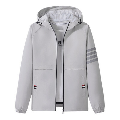 Jakas 2021. g. jaka ar kapuci Vīriešu apģērbi Ielu apģērbi Harajuku korejiešu modes vīriešu lielizmēra mēteļi Y2k garām piedurknēm liela izmēra apģērbi