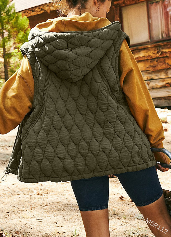 2022. gada jaka ar kapuci, veste Parka rudens ziemas jauns sieviešu vienkrāsains bezpiedurkņu rāvējslēdzējs virsdrēbes, modes ikdienas