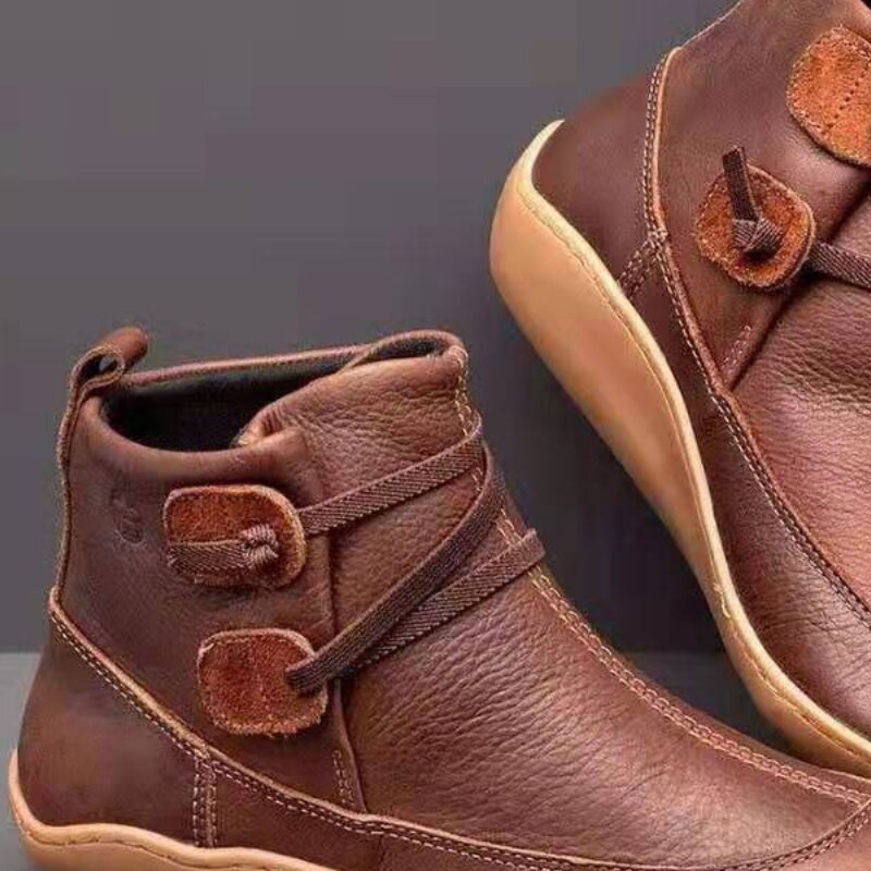 Γυναικείες μπότες 2022 Νέα Μποτάκια Flat Casual κοντά στρογγυλά μποτάκια Άνοιξη φθινόπωρο Γυναικείες μπότες Γυναικείες μπότες Chelsea