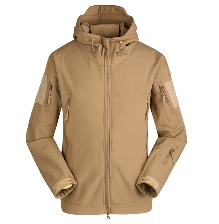 Tactical Jacket Ανδρικά στρατιωτικά μπουφάν παραλλαγής Αδιάβροχα μαλακά μπουφάν εξωτερικού χώρου Ανδρικά χειμωνιάτικα ζεστά φλις καλοκαιρινά παλτό Ρούχα κυνηγιού