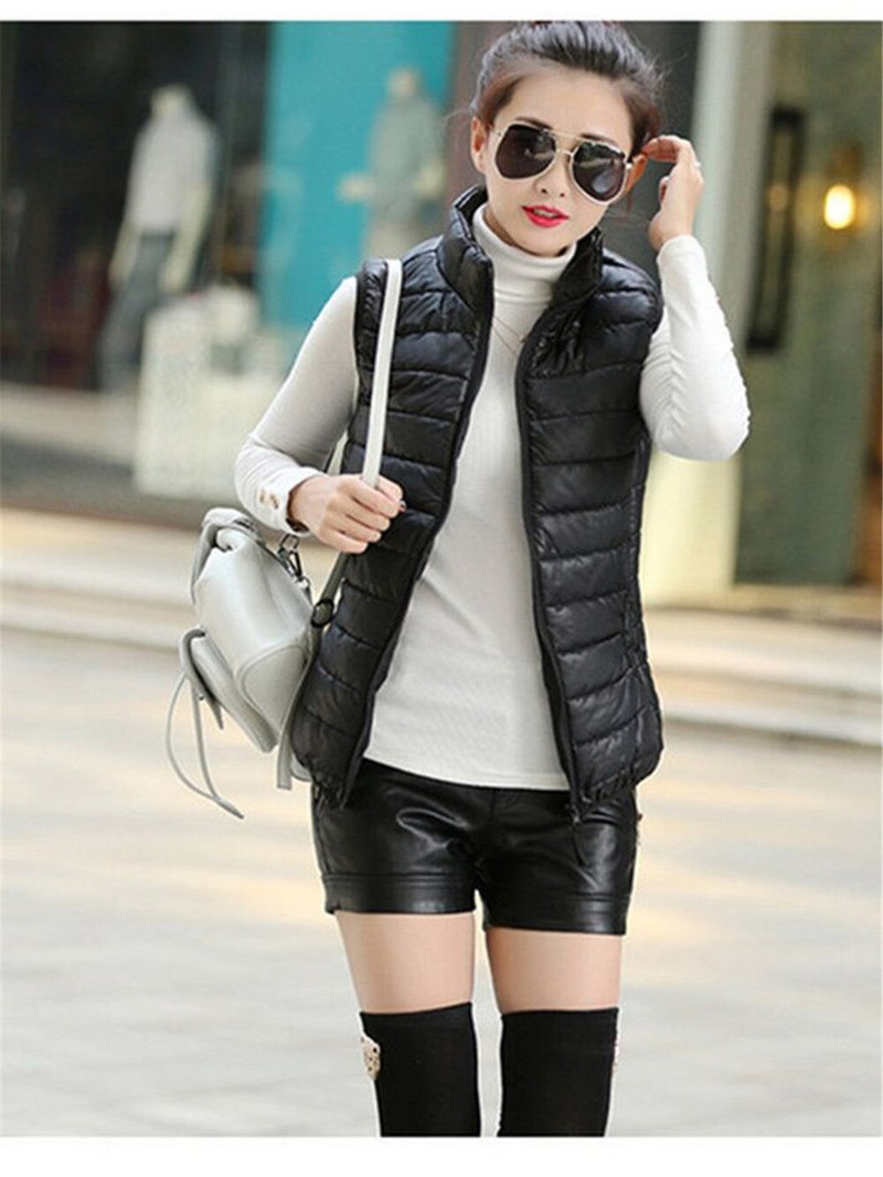 2022 Jesen Zimski prsluk Kaput Ženski Dame Feminino ležerni prsluk Ženska pamučna jakna bez rukava Osnovni gornji kaput ZY1237