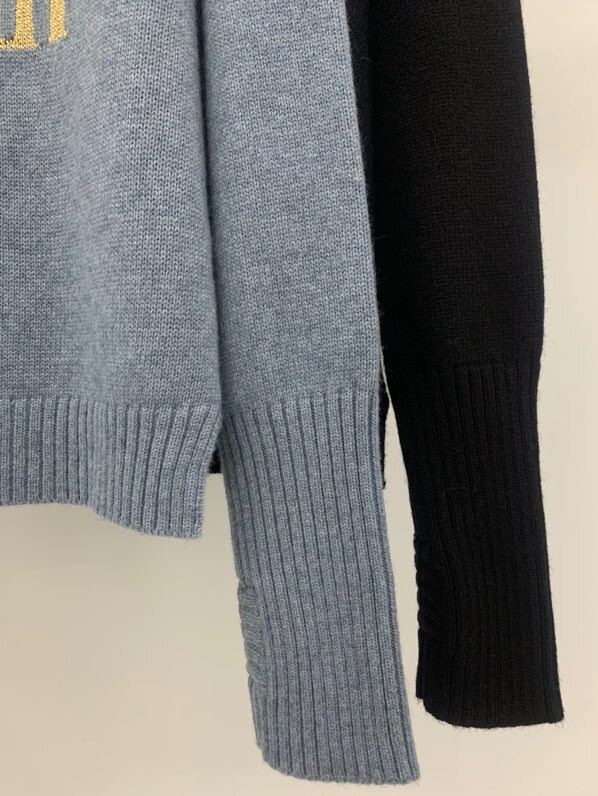 Ženski pleteni džemper s V-izrezom 100% kašmir na leđima Labave jesenske zimske ženske pletene majice