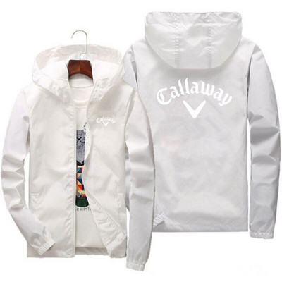 Novo u prodaji Jesenska golf marka 2022. Ležerna uska jakna otporna na kišu Muškarci Žene Vodootporna vjetrovka za zaštitu od sunca Anti UV s džepovima
