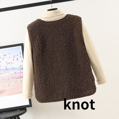 Γυναικείο γιλέκο αρνιού μάλλινο γυναικείο φθινόπωρο και χειμώνα Νέα κορεατική έκδοση Wild Wearing Fake Fur Γιλέκο Λούτρινο γιλέκο γιλέκο γιλέκο Γυναικείο γιλέκο