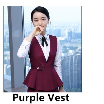 Naviu visokokvalitetno modno žensko odijelo 2022., dvodijelni set, prsluk i suknja, svečana uniforma, uredska odjeća