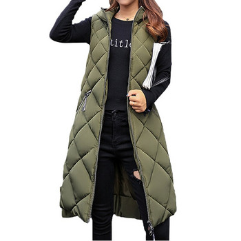 2021 νέο Φθινόπωρο Χειμώνας Ζεστό μαύρο γιλέκο argyle κορεατικής μόδας καθημερινό ζεστό γυναικείο μπουφάν γυναικείο γιλέκο bisic 195
