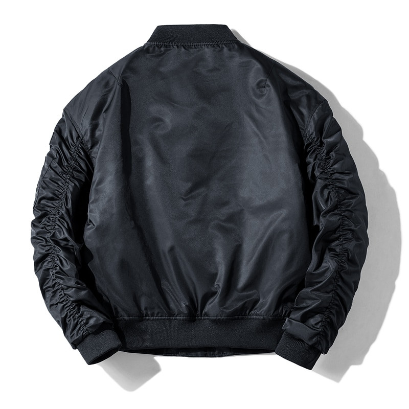Ανδρικό κλασικό MA-1 Bomber Jacket Φθινοπωρινό Χειμώνα Ανδρικό μακρυμάνικο παχύ παλτό πιλότου πτήσης Στρατιωτικό ανεμοφράκτη για ζευγάρια μπέιζμπολ
