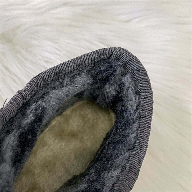 Gležnjače za snijeg od PU kože 2019. Modne plišane ženske zimske tople cipele Čizme za snijeg Ravne udobne natikače Ležerne ženske cipele