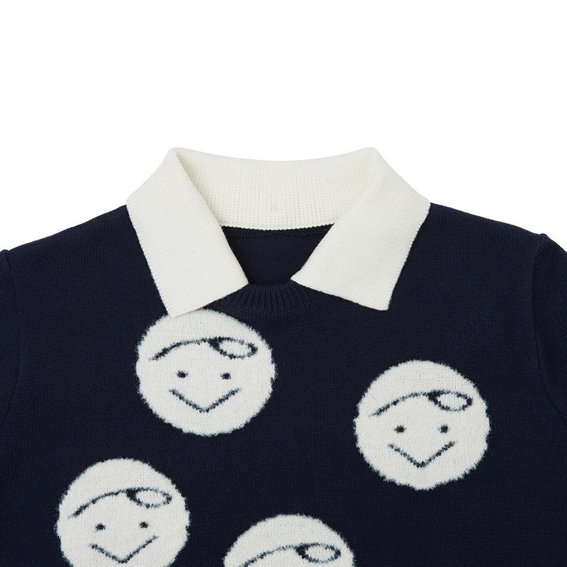 Πλεκτό πουλόβερ μόδας με αποσπώμενο γιακά Αθλητικά ρούχα εξωτερικού χώρου Γυναικεία φθινοπωρινά και χειμωνιάτικα ζεστά πλεκτά μπλουζάκια Νέα πουλόβερ