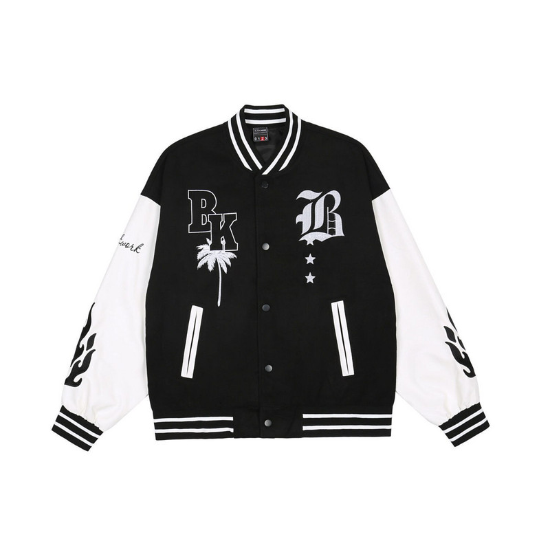 Vintage Varsity jakas Vīriešu modes lielizmēra ar garām piedurknēm College Bomber 2022. gada beisbola mētelis Y2K jaka pārim