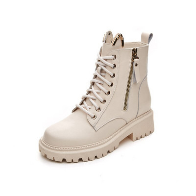 zābaki sievietēm rudens agrās ziemas apavi Bieza zol sieviešu puszābaki Zīmols Sieviešu apavi A3780