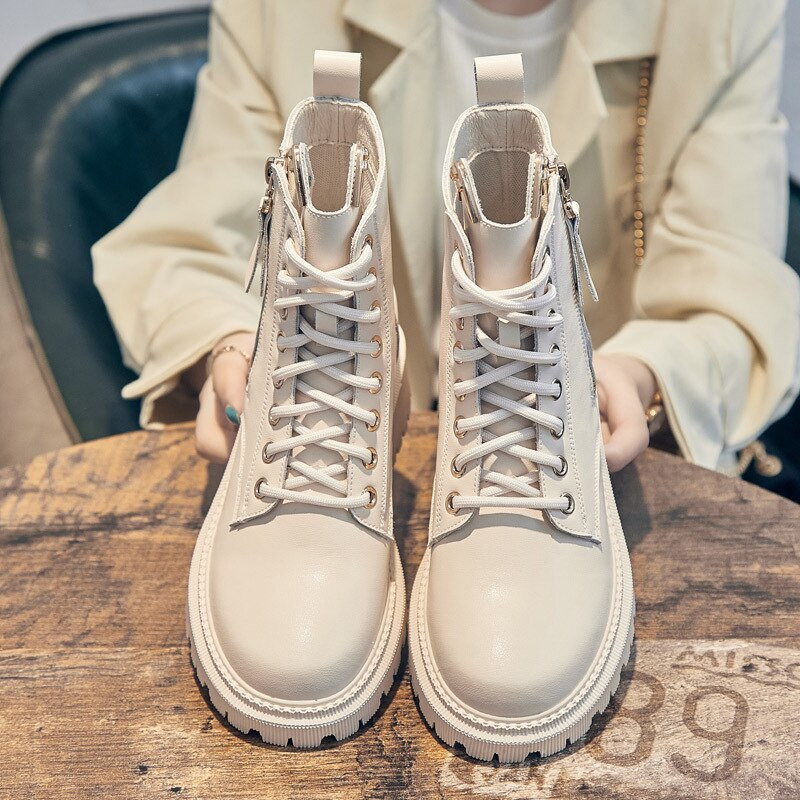  zābaki sievietēm rudens agrās ziemas apavi Bieza zol sieviešu puszābaki Zīmols Sieviešu apavi A3780