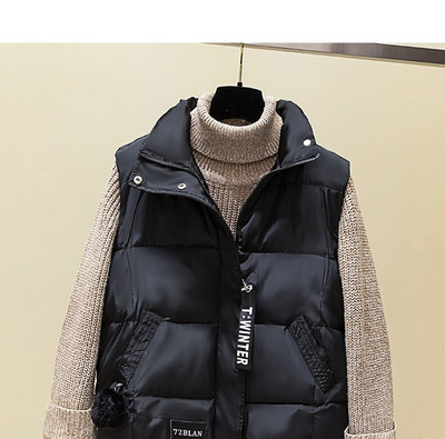 Γιλέκο Γυναικείο Αμάνικο Σακάκι Φθινοπωρινό Κοντό Παλτό Γυναικείο Γιλέκο Γυναικείο Σώμα πιο ζεστό Γυναικείο Λευκό Γιλέκο Witner Chalecos Para Mujer