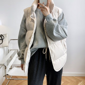 Vest Women Woman Parkas Black Vest Jakas sievietēm