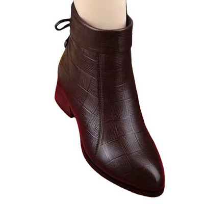 Sieviešu zābaki Jauni augstpapēžu kurpes Modes Sexy Potītes Dizaineris Pumpas Apavi Augsta komforta kvalitātes smailas zābaciņi Botas Femininas