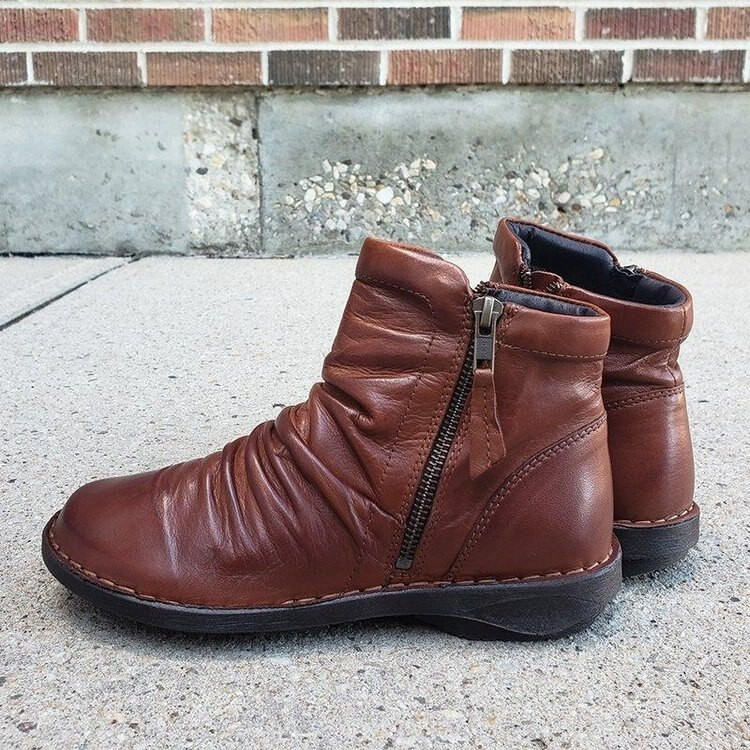 Γυναικείες μπότες 2022 Άνοιξη πρωτότυπες γυναικείες κοντές μπότες Suede Γυναικείες μπότες Βρετανικές μπότες με φερμουάρ Ρετρό Γυναικείες γυμνές μπότες