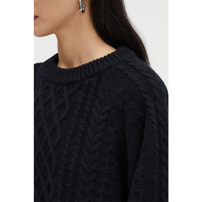 Jesen/zima Novi vuneni pleteni pulover s O-izrezom Pleteni pulover Twist Džemper Ženske ležerne majice Ležerna moda visoke kvalitete