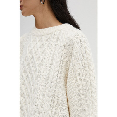 Jesen/zima Novi vuneni pleteni pulover s O-izrezom Pleteni pulover Twist Džemper Ženske ležerne majice Ležerna moda visoke kvalitete