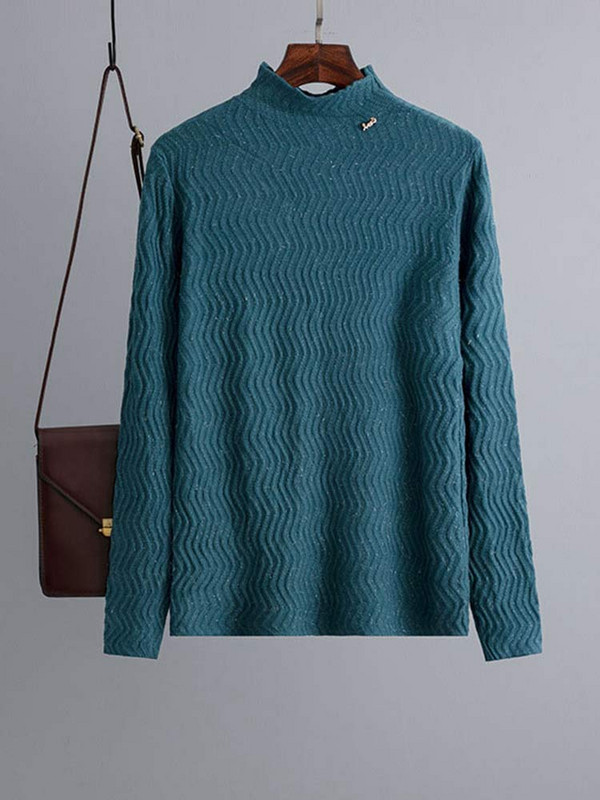 Γυναικεία πλεκτά πουλόβερ με ριγέ ριγέ γυναικεία γυναικεία πλεκτά γυναικεία πλεκτά φθινοπωρινά χειμωνιάτικα ζεστά εσωτερικά πουλόβερ