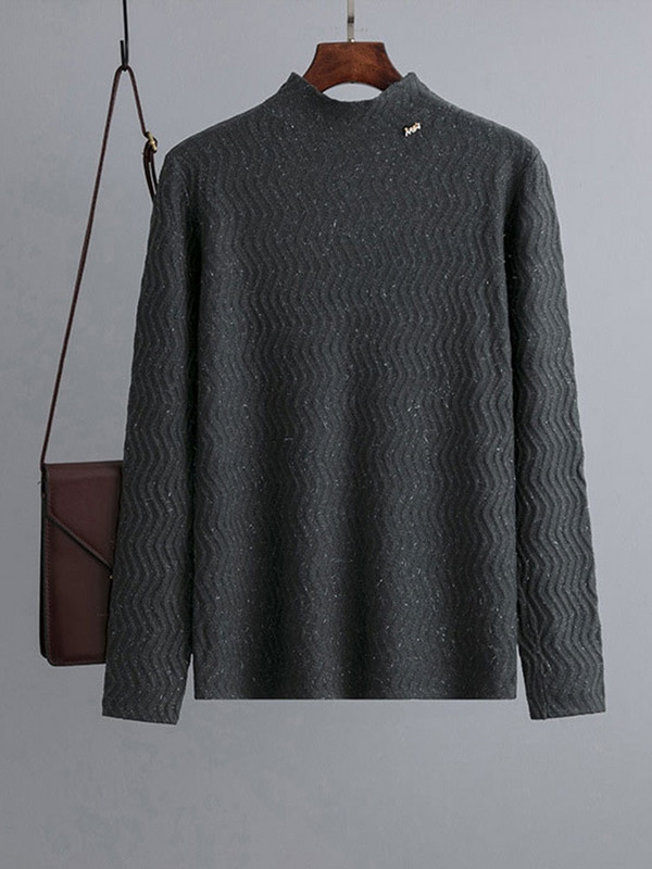 Γυναικεία πλεκτά πουλόβερ με ριγέ ριγέ γυναικεία γυναικεία πλεκτά γυναικεία πλεκτά φθινοπωρινά χειμωνιάτικα ζεστά εσωτερικά πουλόβερ