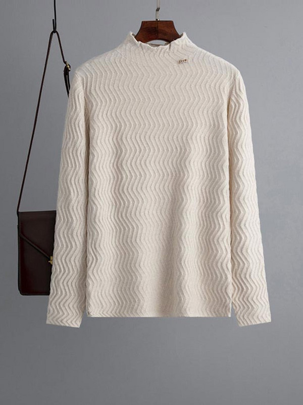 Γυναικεία πλεκτά πουλόβερ με ριγέ ριγέ γυναικεία γυναικεία πλεκτά γυναικεία πλεκτά φθινοπωρινά χειμωνιάτικα ζεστά εσωτερικά πουλόβερ