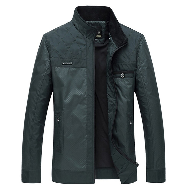 Muška ležerna vjetrovka jakna za proljeće jesen Klasična gornja odjeća u 2 boje Tanki vrećasti muški kaput s patentnim zatvaračem i samostojećim ovratnikom