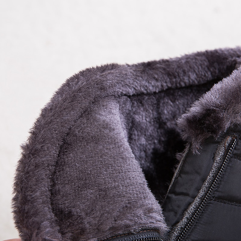 Női csizma Vízálló női cipő Hócsizma Női téli csizma Női meleg téli bokacsizma női molett Botas Mujer