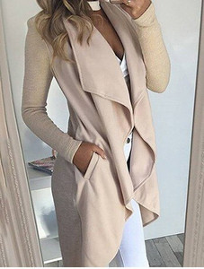 Φθινόπωρο / Χειμώνας 2021 Μόδα γυναικεία φαρδιά μακρυμάνικη ζακέτα ανεμοφράκτη πέτο Κορυφαίο νέο γυναικείο μασίφ παλτό αντιανεμικό