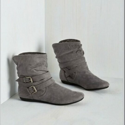 2020 νέες γυναικείες μπότες γυναικείες μπότες Ευρώπης και Αμερικής συν βελούδινα χοντρά βαμβακερά παπούτσια μέγεθος 43 γυναικεία παπούτσια