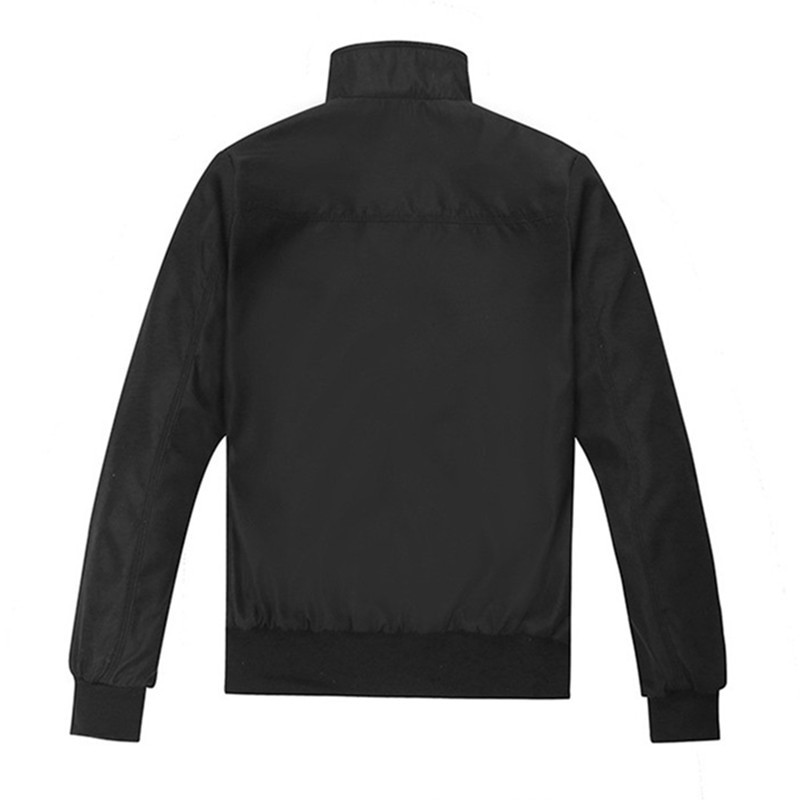 Kvalitatīvas augstas vīriešu jakas Vīriešu jauna ikdienas modes jaka Vienkrāsains mēteļi Regulāra jaka Zīmola mētelis vīriešiem Liela izmēra M-5XL