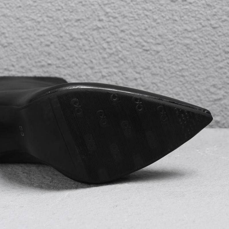 Dydis 34-48 Seksualūs batai 12 cm aukštakulniai moteriški juodi seksualūs rudeniniai aulinukai