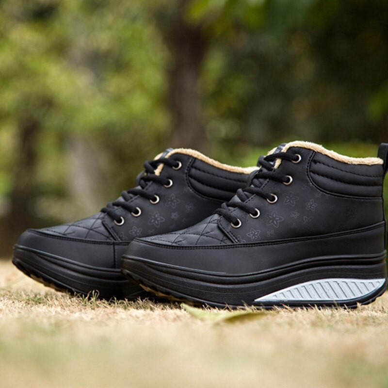 Sneakers Παπούτσια Γυναικεία Νέα Γυναικεία Μποτάκια Χειμερινά Βαμβακερά Παπούτσια Χονδρής Σόλας Ζεστή Λούτρινη Πλατφόρμα Snow Boots Γυναικείες μπότες WSH3420