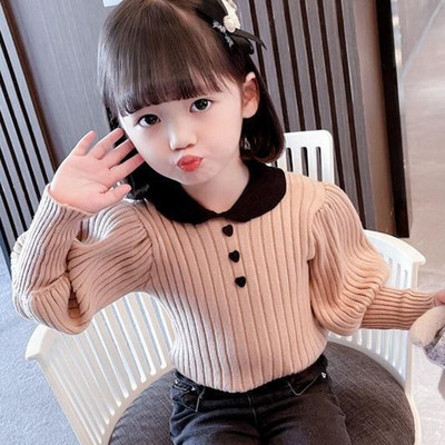 Djevojčice Kardigan jakne 2022 Jesen Zima Nova beba Slatka slatka odjeća za djevojčice Dječja dječja jakna na preklop od čipke za djevojčice Jesen