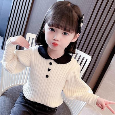 Djevojčice Kardigan jakne 2022 Jesen Zima Nova beba Slatka slatka odjeća za djevojčice Dječja dječja jakna na preklop od čipke za djevojčice Jesen