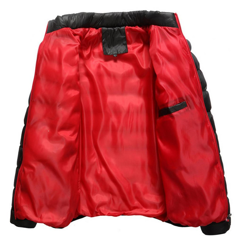 Jesen Zima Parke Muški kaput Topla jakna od poliesterskih vlakana Muški kaput s punjim ovratnikom i velikim veličinama Muška vanjska odjeća veste homme