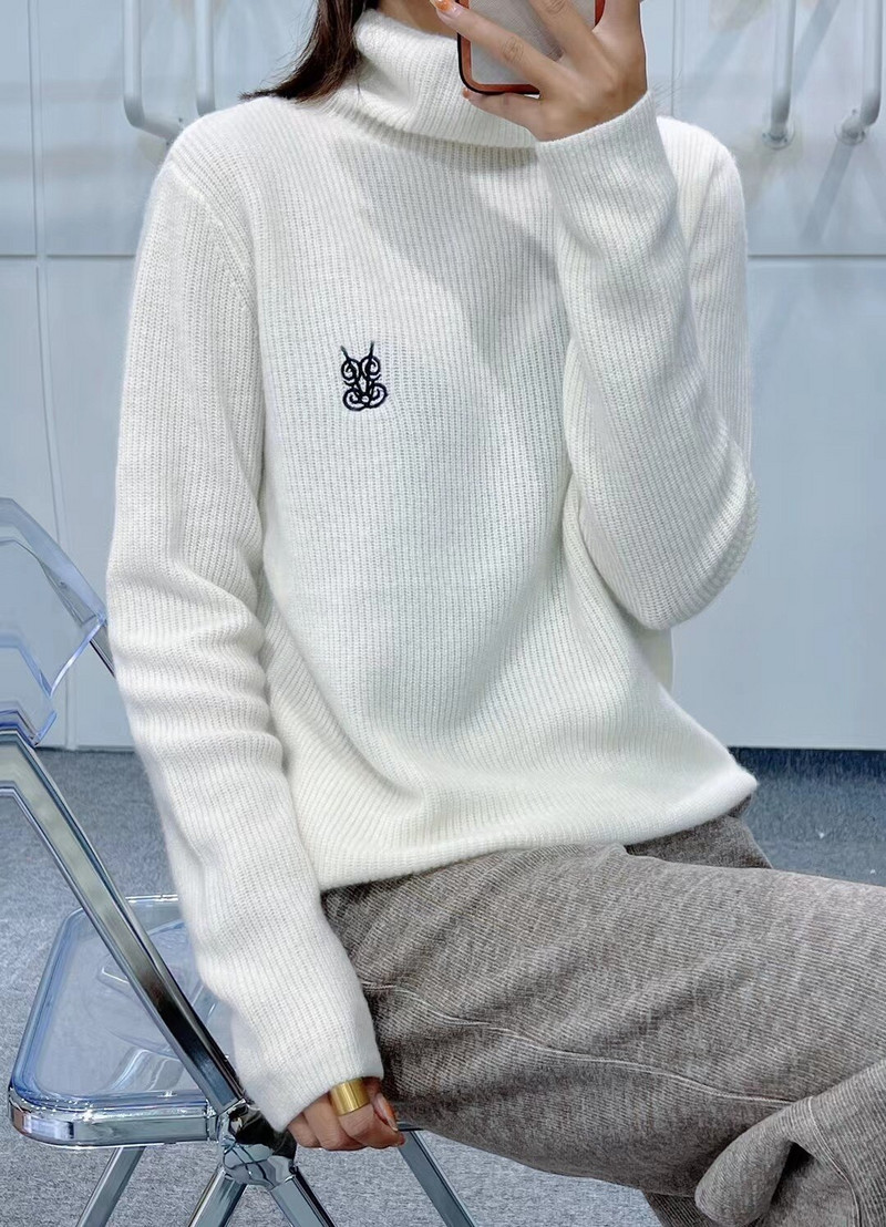 Zimski ležerni džemper od kašmira ženski džemper s visokim ovratnikom Pulover ženski 2021. široki ženski džemper od kašmira Pulover džemper