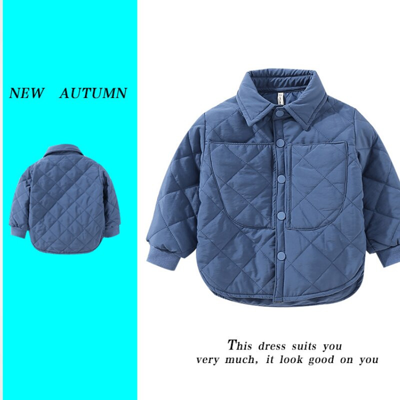 Βρεφικό μπουφάν με βαμβακερό βαμβακερό μπουφάν για νήπιο Παιδικό ζεστό παλτό παιδικό χοντρό στολή Φθινόπωρο Άνοιξη Χειμώνα Βρεφικά Ρούχα 1-8 ετών