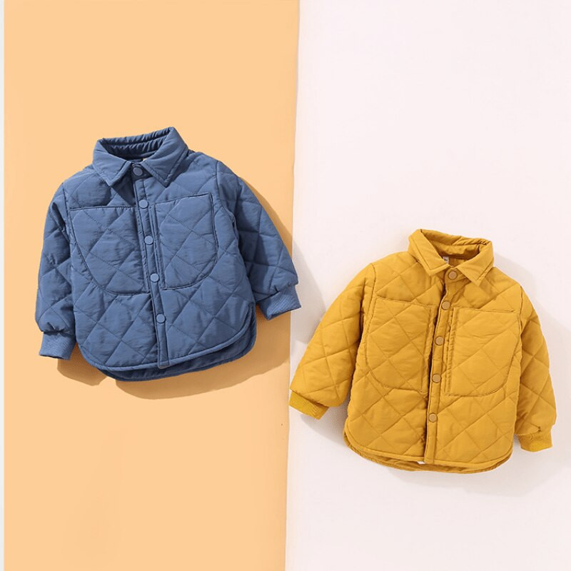 Βρεφικό μπουφάν με βαμβακερό βαμβακερό μπουφάν για νήπιο Παιδικό ζεστό παλτό παιδικό χοντρό στολή Φθινόπωρο Άνοιξη Χειμώνα Βρεφικά Ρούχα 1-8 ετών