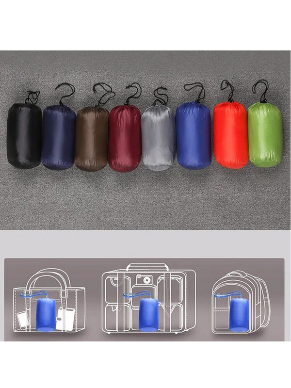 Ανδρικό χειμερινό παλτό Duck Down jacket 2022 Νέο εξαιρετικά ελαφρύ λεπτό παλτό με κουκούλα Φορητό αντιανεμικό Down Parka Ανδρικό παλτό 6XL