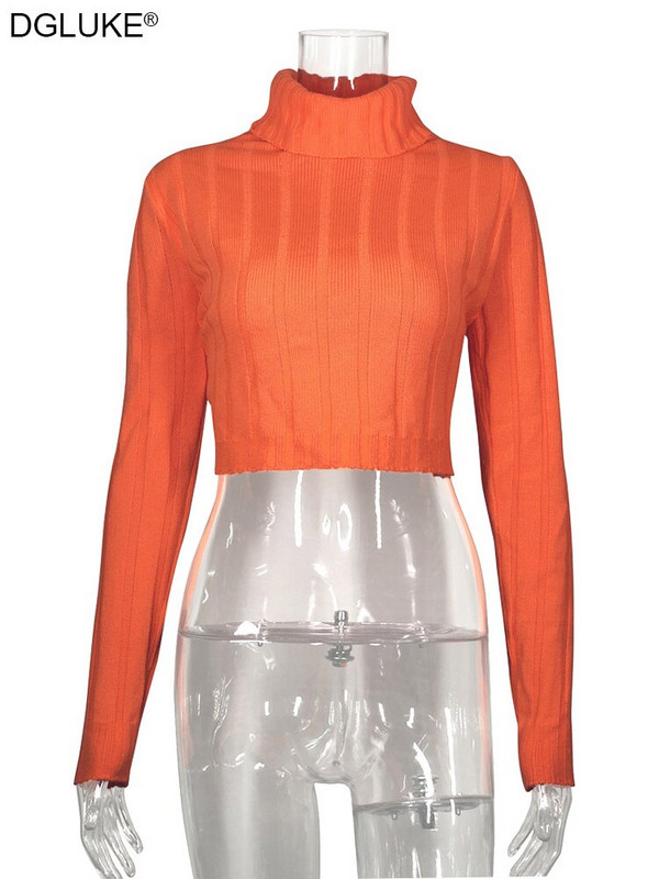 Πλεκτά μπλουζάκια με λαιμόκοψη για γυναίκες με μακρυμάνικο κομμένο πουλόβερ Γυναικείο φθινόπωρο Χειμώνας 2022 Y2K Harajuku Pink πουλόβερ Crop Top