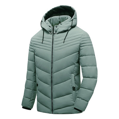 Χειμερινά casual ανδρικά πάρκα 2021 Νέο φλις Ζεστό χοντρό αδιάβροχο παλτό ανδρικών πάρκα φθινοπωρινή μόδα Κλασικό ανδρικό μπουφάν Parkas με κουκούλα