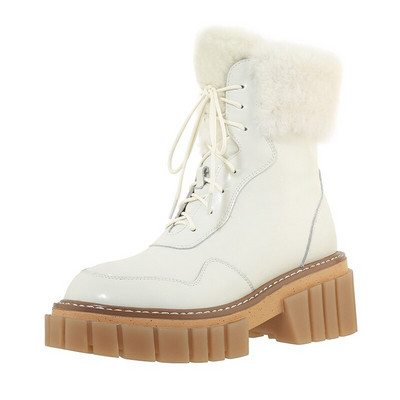 sniega zābaki sievietēm ērtas vilnas 2022. gada jauni ziemas zābaki ziemas uzturēšanā potītes zābaki platformas zābaki