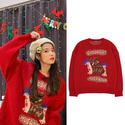 Χειμερινή μόδα Εξωτερικά ρούχα Vintage Γυναικεία πουλόβερ 2022 Χριστουγεννιάτικα Πλεκτά Πλεκτά Πουλόβερ Χαλαρά Πλεκτά Πλεκτά Εξωτερικά Μπλουζάκια