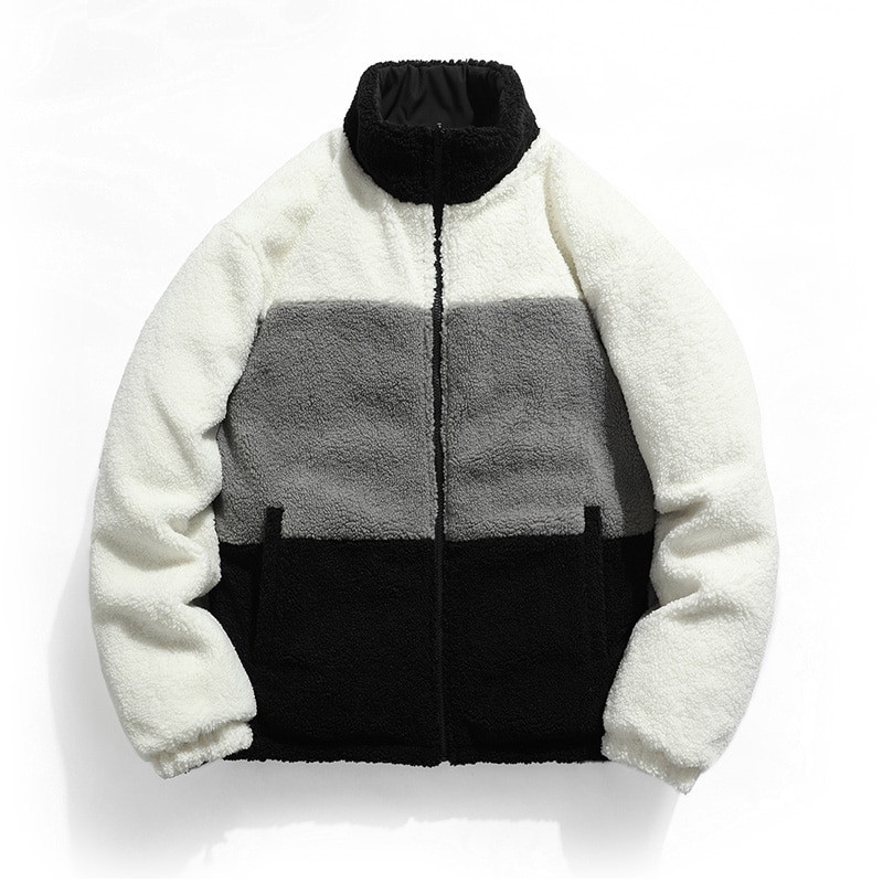 Muška zimska ležerna plišana topla Janjeća jakna s dva lica Novi jesenski modni trend Korejska široka marka Parka Klasična jakna Muškarci 2022.